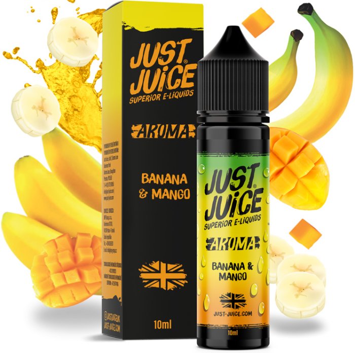 Levně Příchuť Just Juice Shake and Vape 10/60ml Banana & Mango