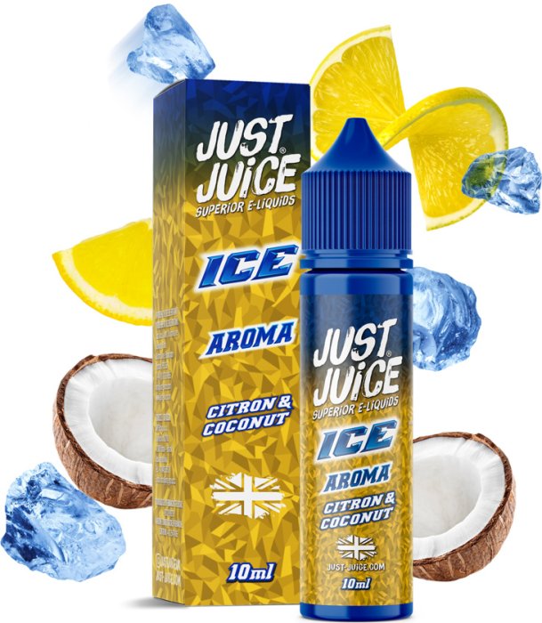 Levně Příchuť Just Juice Shake and Vape 10/60ml ICE Citron & Coconut
