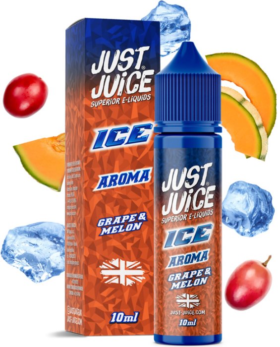 Levně Příchuť Just Juice Shake and Vape 10/60ml ICE Grape & Melon