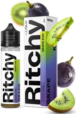 Levně Příchuť Liqua Ritchy 10/60ml Grape Kiwi