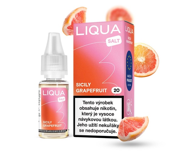 Levně Liqua (Liqua Salt) 10ml Sicily Grapefruit Nikotín: 10mg