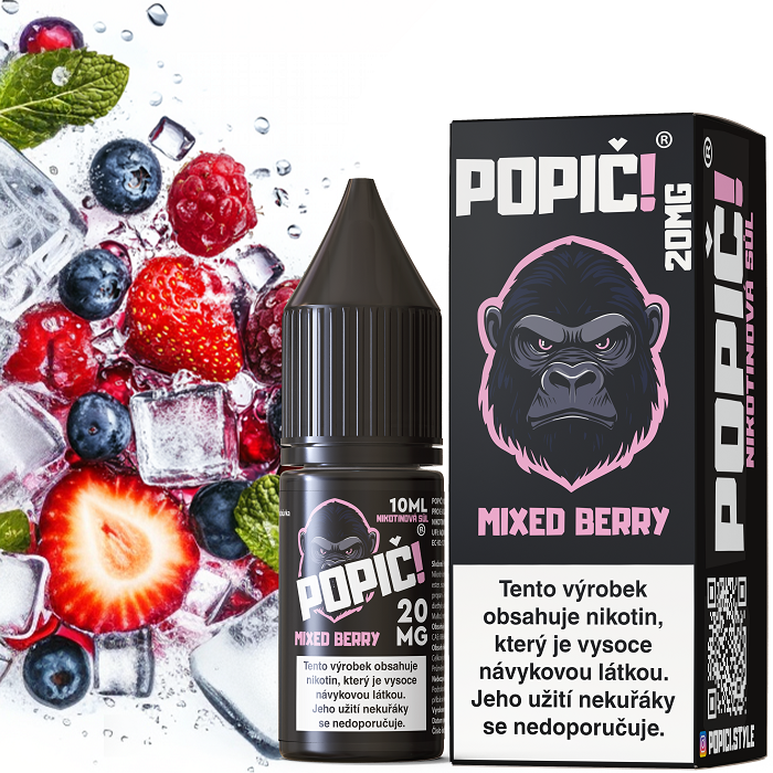Levně Popič! (Popič! 20mg Salt) 10ml Mixed Berry