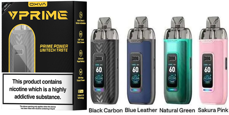 Levně Oxva Vprime POD elektronická cigareta 2600mAh Barva: Růžová