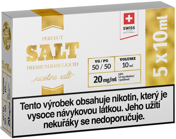 Levně JustVape (JustVape) 5x10ml E-Liquid SHOT SALT VPG 50/50 20mg