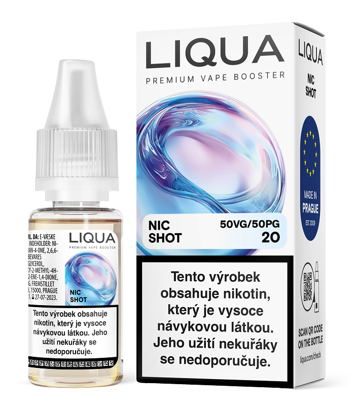 Levně Liqua (Liqua) 1x10ml E-Liquid SHOT VPG 50/50 20mg