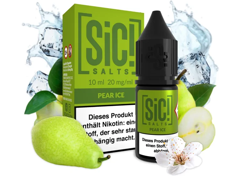 Levně Sic! (Sic! Salt) 10ml Pear Ice Nikotín: 10mg