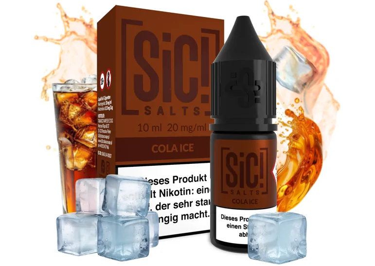 Levně Sic! (Sic! Salt) 10ml Cola Ice Nikotín: 10mg