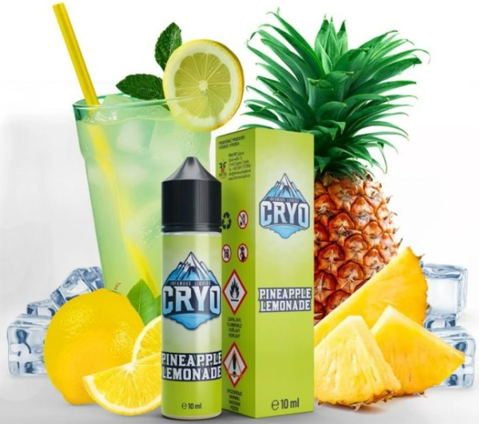 Levně Infamous Příchuť Infamous-Cryo Shake and Vape 10/60ml Pineapple Lemonade
