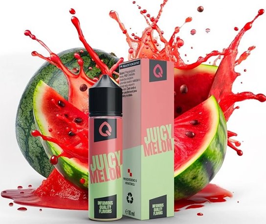 Levně Infamous Příchuť Infamous-Liqonic Shake and Vape 10/60ml Juicy Melon
