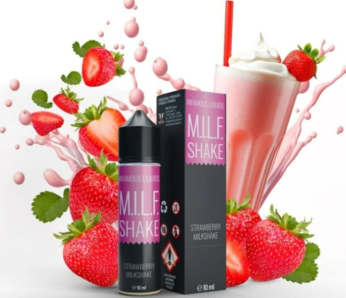 Levně Infamous Příchuť Infamous-Originals Shake and Vape 10/60ml MILF Shake