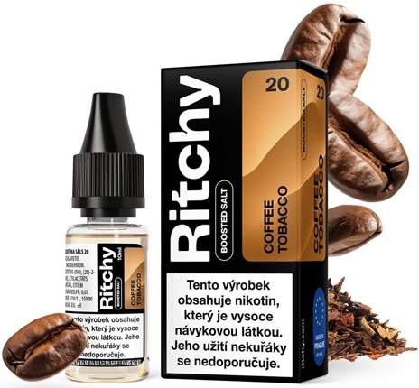 Levně Liqua (Ritchy Salt) 10ml Coffee Tobacco Nikotín: 10mg