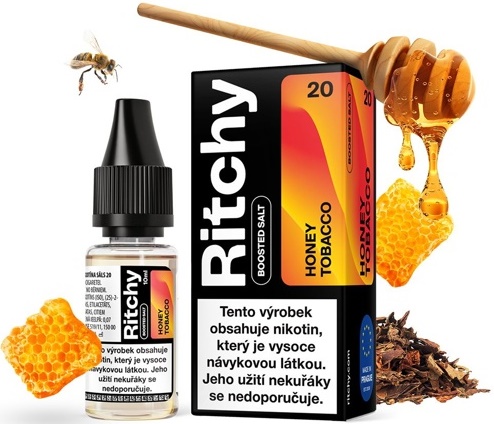 Levně Liqua (Ritchy Salt) 10ml Honey Tobacco Nikotín: 10mg