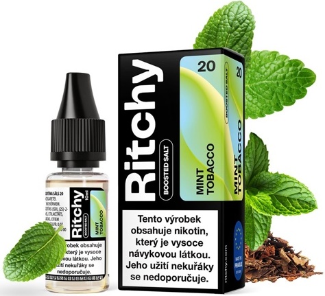 Levně Liqua (Ritchy Salt) 10ml Mint Tobacco Nikotín: 10mg