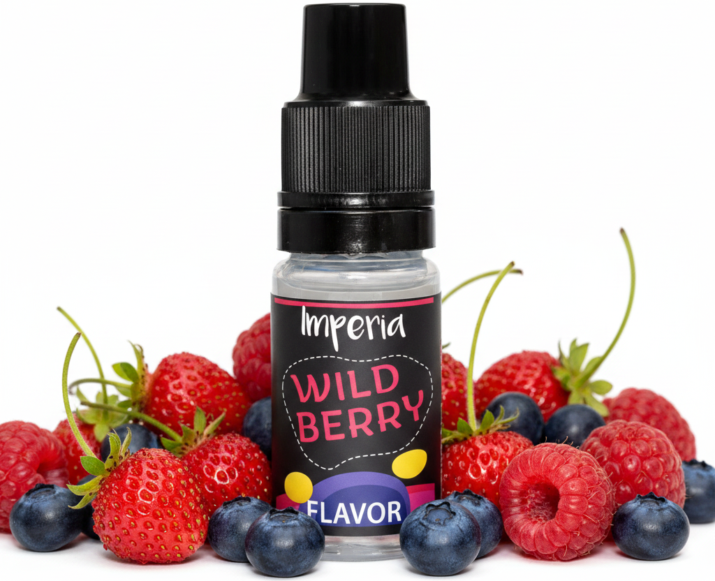Levně Imperia (Imperia) Příchuť 10ml Wild Berry (Šťavnatá Lesní Jahoda)