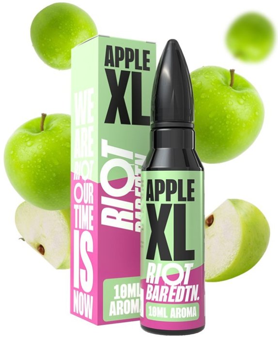 Levně Příchuť Riot Squad Shake and Vape 10/60ml Apple XL (Jablečný mix)