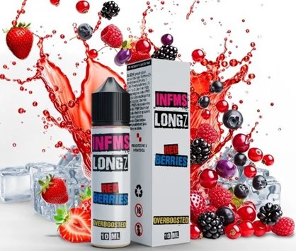 Levně Infamous Příchuť Infamous-LongZ Shake and Vape 10/60ml Red Berries