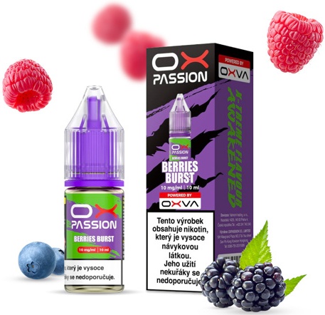 Levně Oxva (Oxva Salt) 10ml Berries Burst Nikotín: 10mg