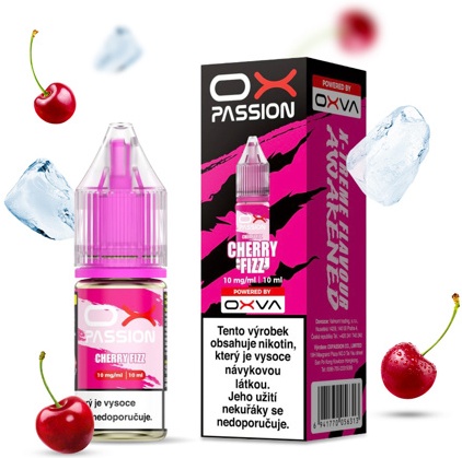 Levně Oxva (Oxva Salt) 10ml Cherry Fizz Nikotín: 10mg