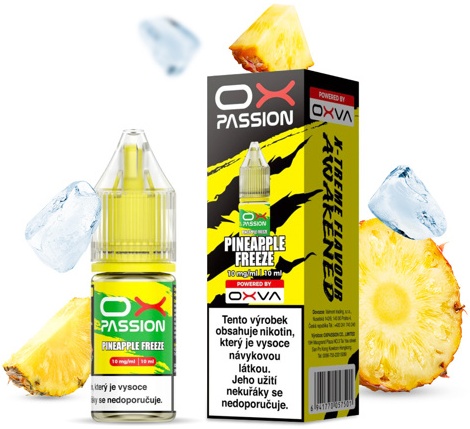 Levně Oxva (Oxva Salt) 10ml Pineapple Freeze Nikotín: 10mg