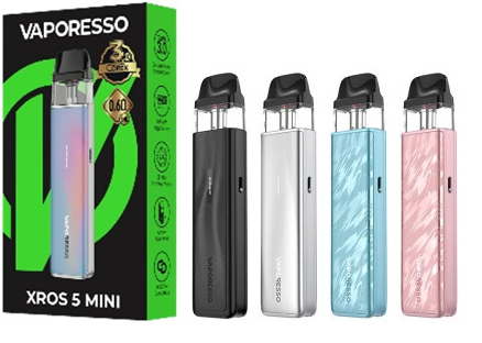 Levně Vaporesso Xros 5 Mini POD elektronická cigareta 1500mAh Barva: Černá