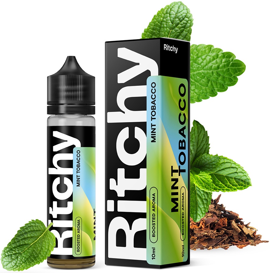 Levně Příchuť Liqua Ritchy 10/60ml Mint Tobacco