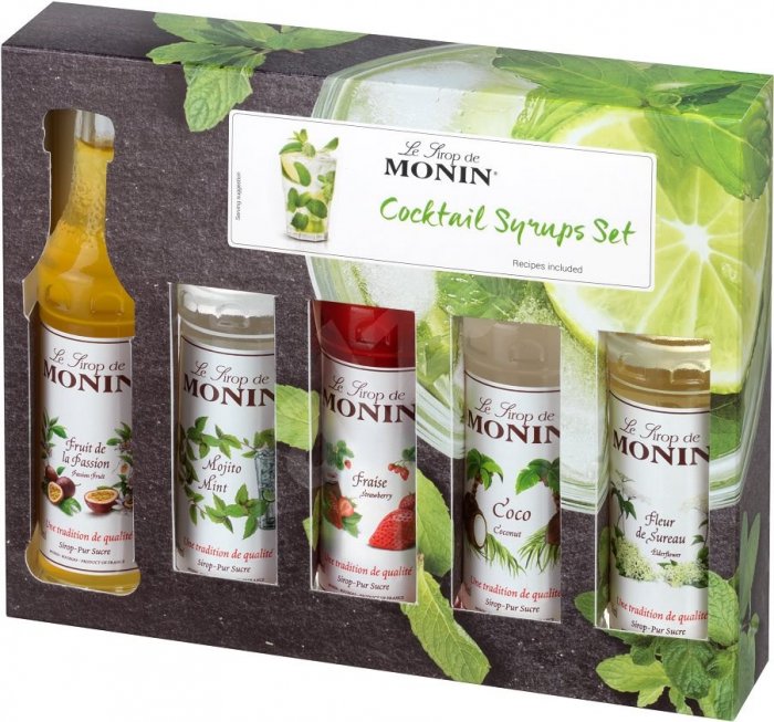 Levně MONIN COCKTAIL BOX MINI 5×50 ml