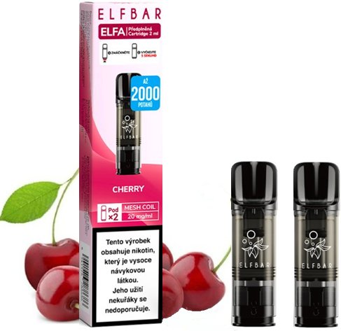 Levně Elf Bar Elf Bar-Elfa Cartridge Cherry 20mg