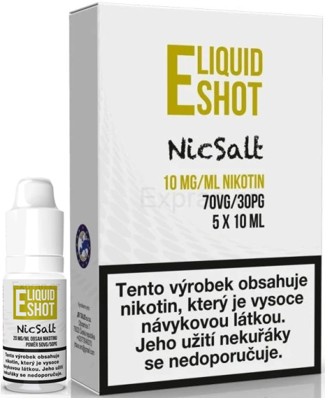 Levně Expran GMBH (Expran) 1x10ml E-Liquid SHOT SALT VPG 30/70 10mg