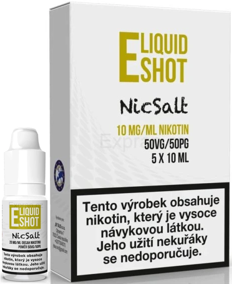Levně Expran GMBH (Expran) 1x10ml E-Liquid SHOT SALT VPG 50/50 10mg