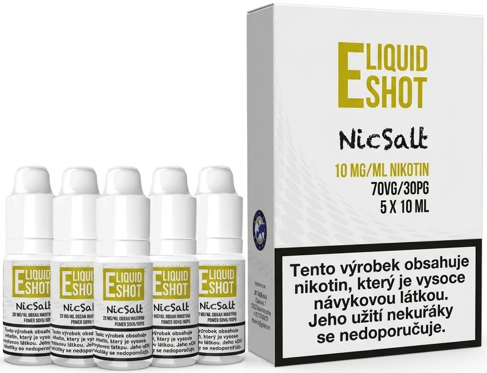 Levně Expran GMBH (Expran) 5x10ml E-Liquid SHOT SALT VPG 30/70 10mg