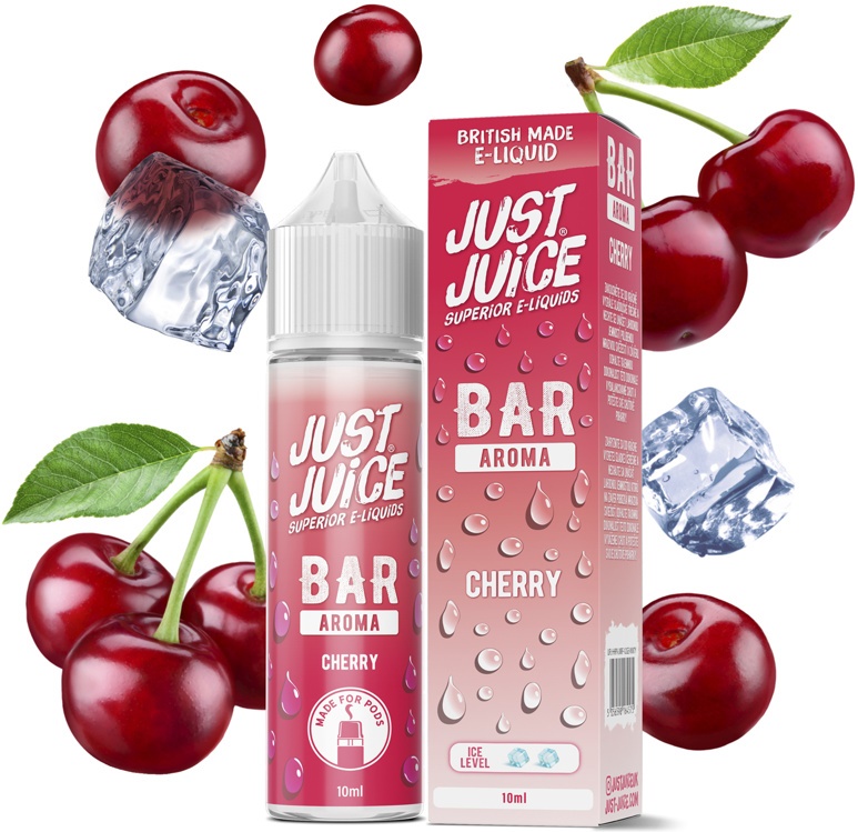 Levně Příchuť Just Juice Bar Shake and Vape 10/60ml Cherry