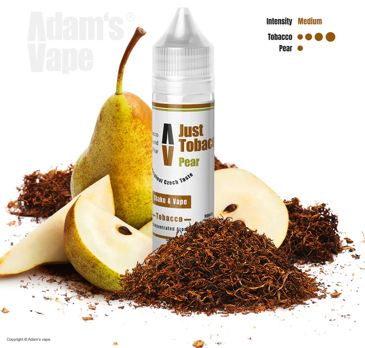 Levně Příchuť Adams Vape Shake and Vape 12/60ml Just Tobacco Pear
