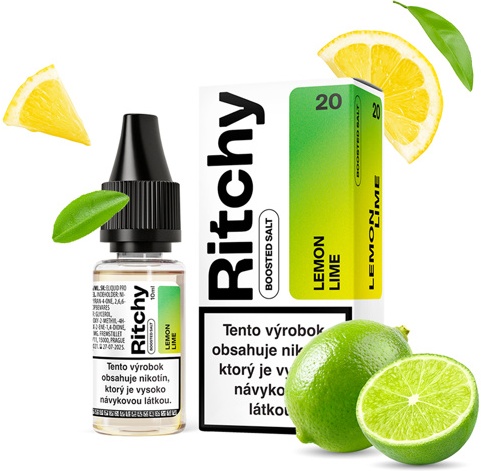 Levně Liqua (Ritchy Salt) 10ml Lemon Lime Nikotín: 10mg