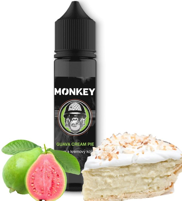 Levně Příchuť Monkey Shake and Vape 10/60ml Guava Creme Pie