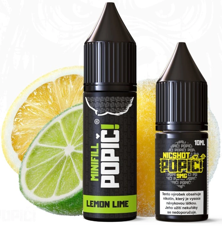 Levně Popič! (Popič! 6mg) 15ml Lemon Lime (Citrón s limetkou)