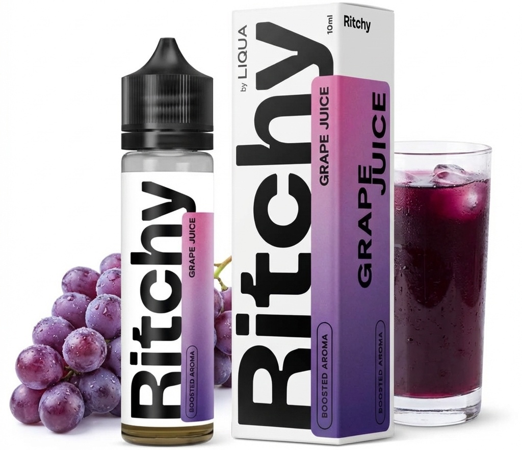 Levně Příchuť Liqua Ritchy 10/60ml Grape Juice