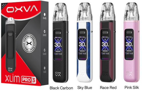 Levně Oxva Xlim Pro V3 POD elektronická cigareta 1500mAh Barva: Černá