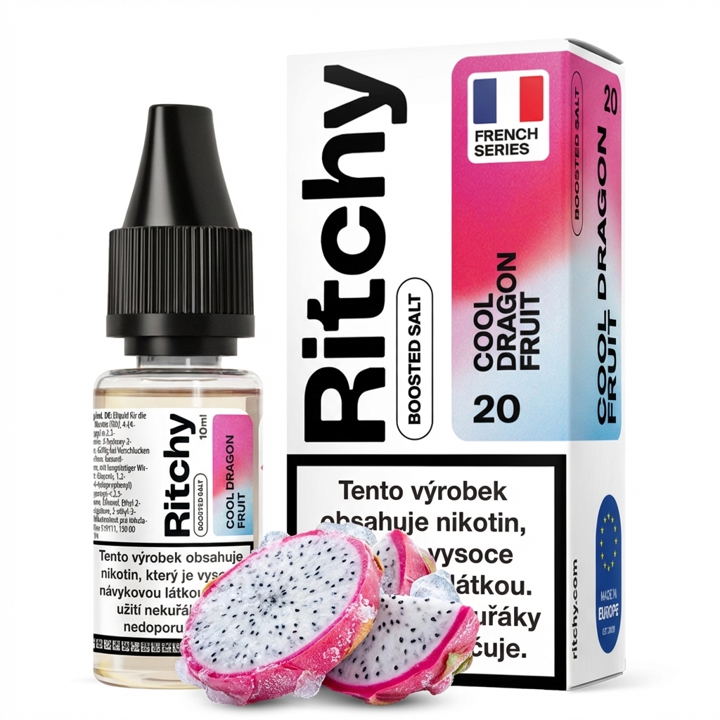 Levně Liqua (Ritchy Salt) 10ml Ice Dragon Fruit Nikotín: 10mg