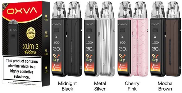 Levně Oxva Xlim V3 Ultra POD elektronická cigareta 1500mAh Barva: Černá