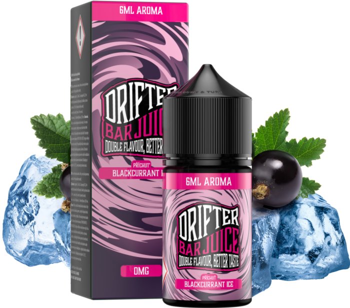 Levně Příchuť Juice Sauz Drifter Shake and Vape 6/30ml Blackcurrant Ice