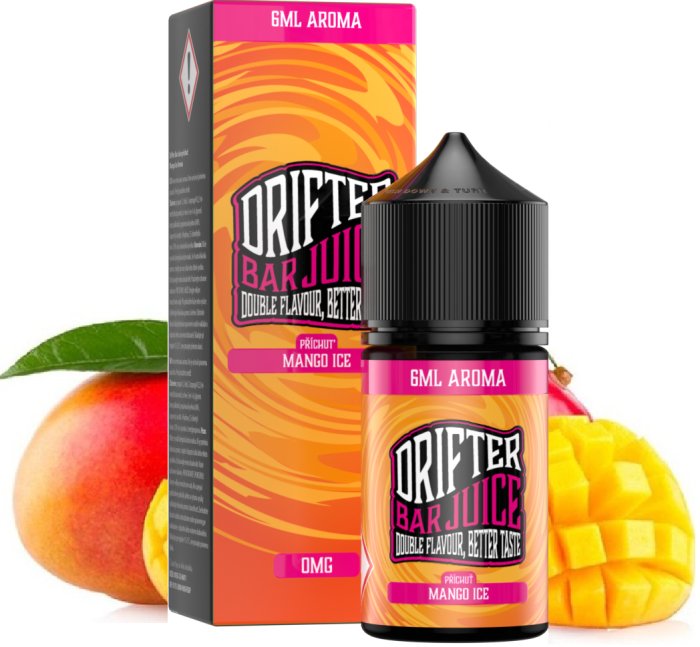 Levně Příchuť Juice Sauz Drifter Shake and Vape 6/30ml Mango Ice
