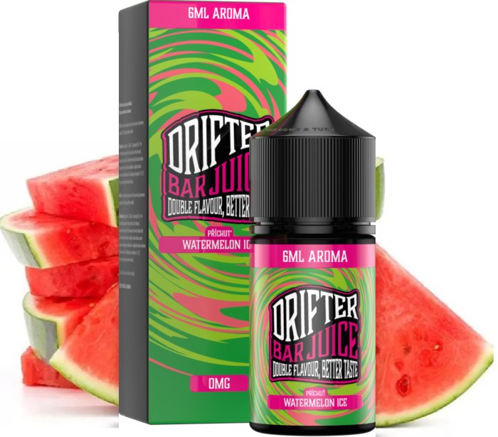 Levně Příchuť Juice Sauz Drifter Shake and Vape 6/30ml Watermelon Ice