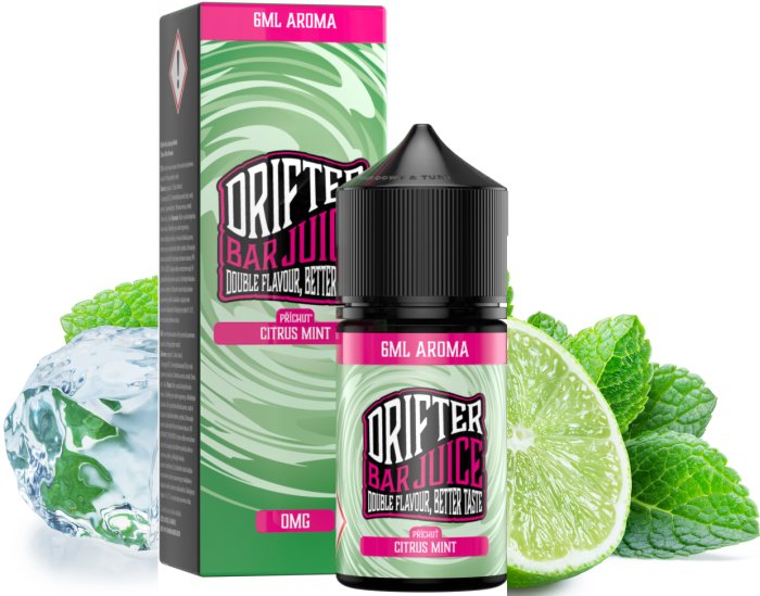 Levně Příchuť Juice Sauz Drifter Shake and Vape 6/30ml Citrus Mint
