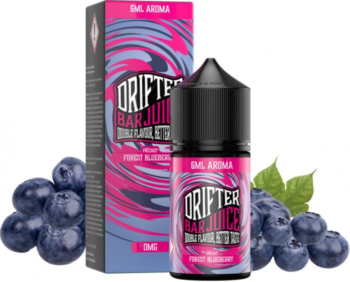 Levně Příchuť Juice Sauz Drifter Shake and Vape 6/30ml Forest Blueberry
