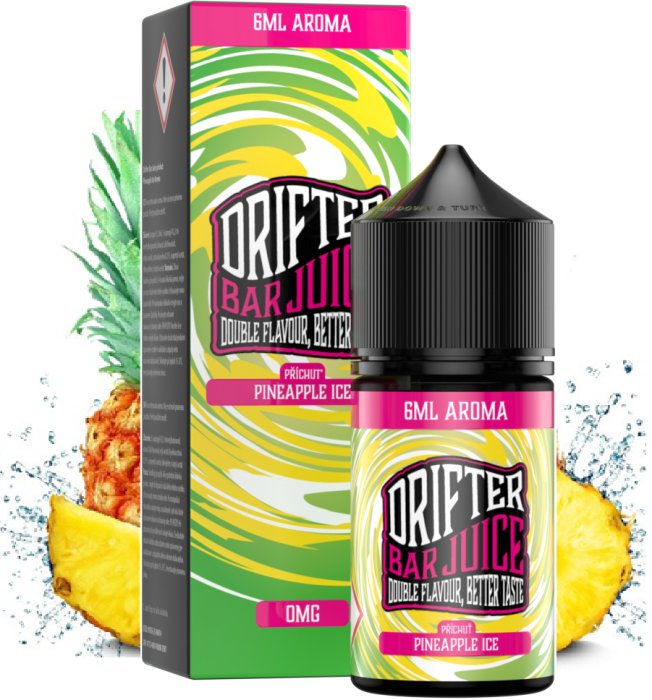 Levně Příchuť Juice Sauz Drifter Shake and Vape 6/30ml Pineapple Ice