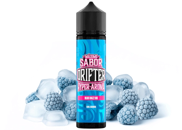 Levně Příchuť Juice Sauz Drifter-Hyper Shake and Vape 5/60ml Blue Razz Ice