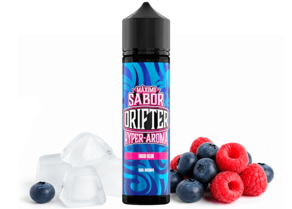 Levně Příchuť Juice Sauz Drifter-Hyper Shake and Vape 5/60ml Mad Blue