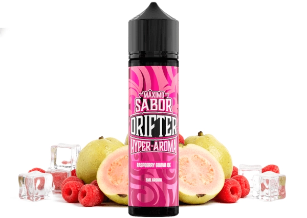 Levně Příchuť Juice Sauz Drifter-Hyper Shake and Vape 5/60ml Raspberry Guava Ice