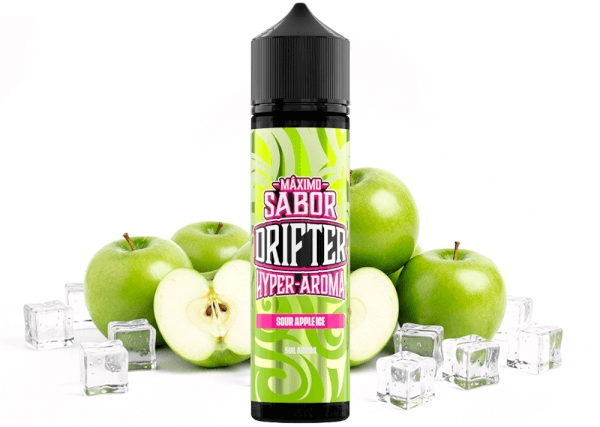 Levně Příchuť Juice Sauz Drifter-Hyper Shake and Vape 5/60ml Sour Apple Ice