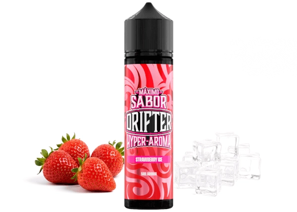 Levně Příchuť Juice Sauz Drifter-Hyper Shake and Vape 5/60ml Strawberry Ice
